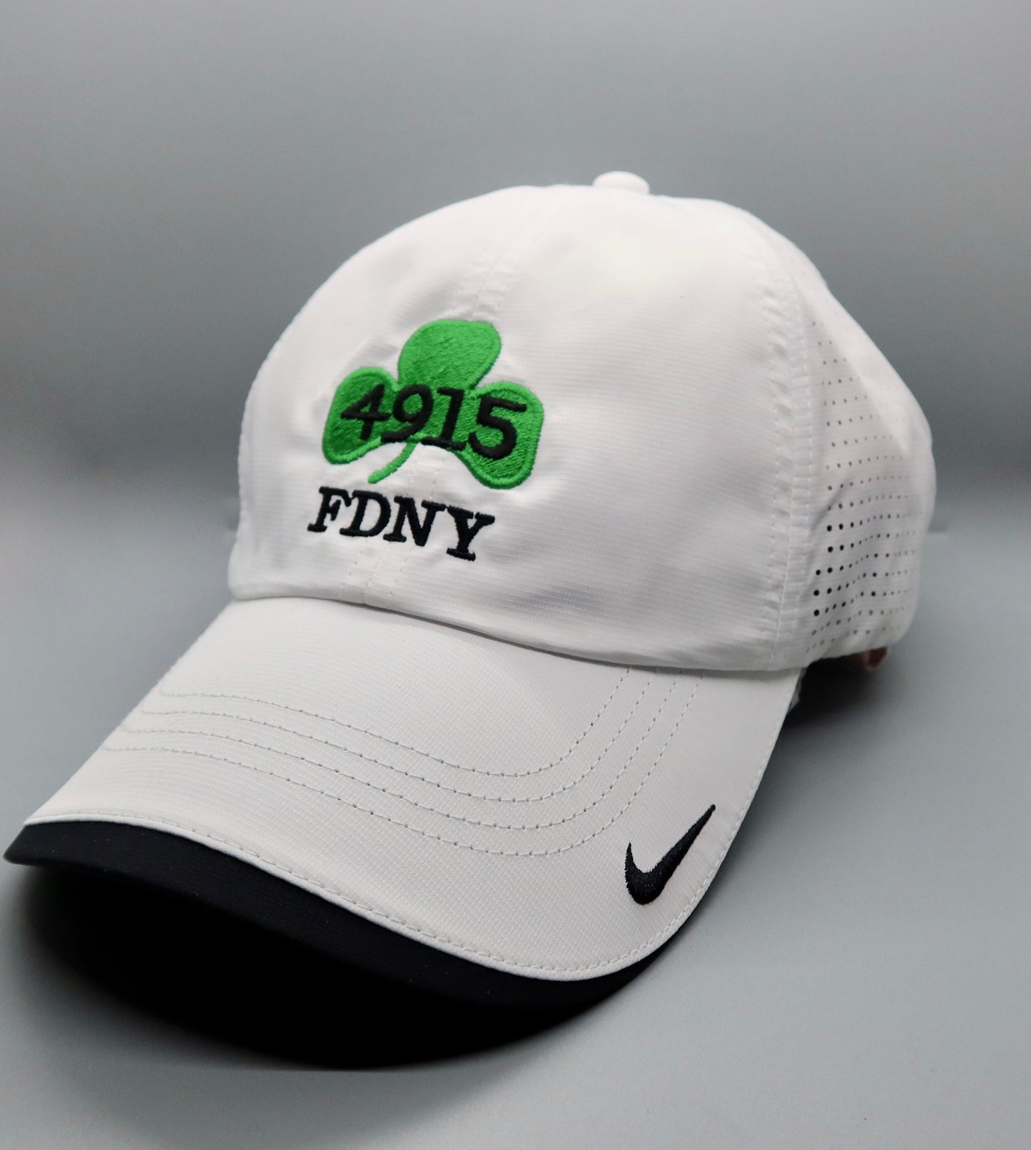 White Shamrock Hat