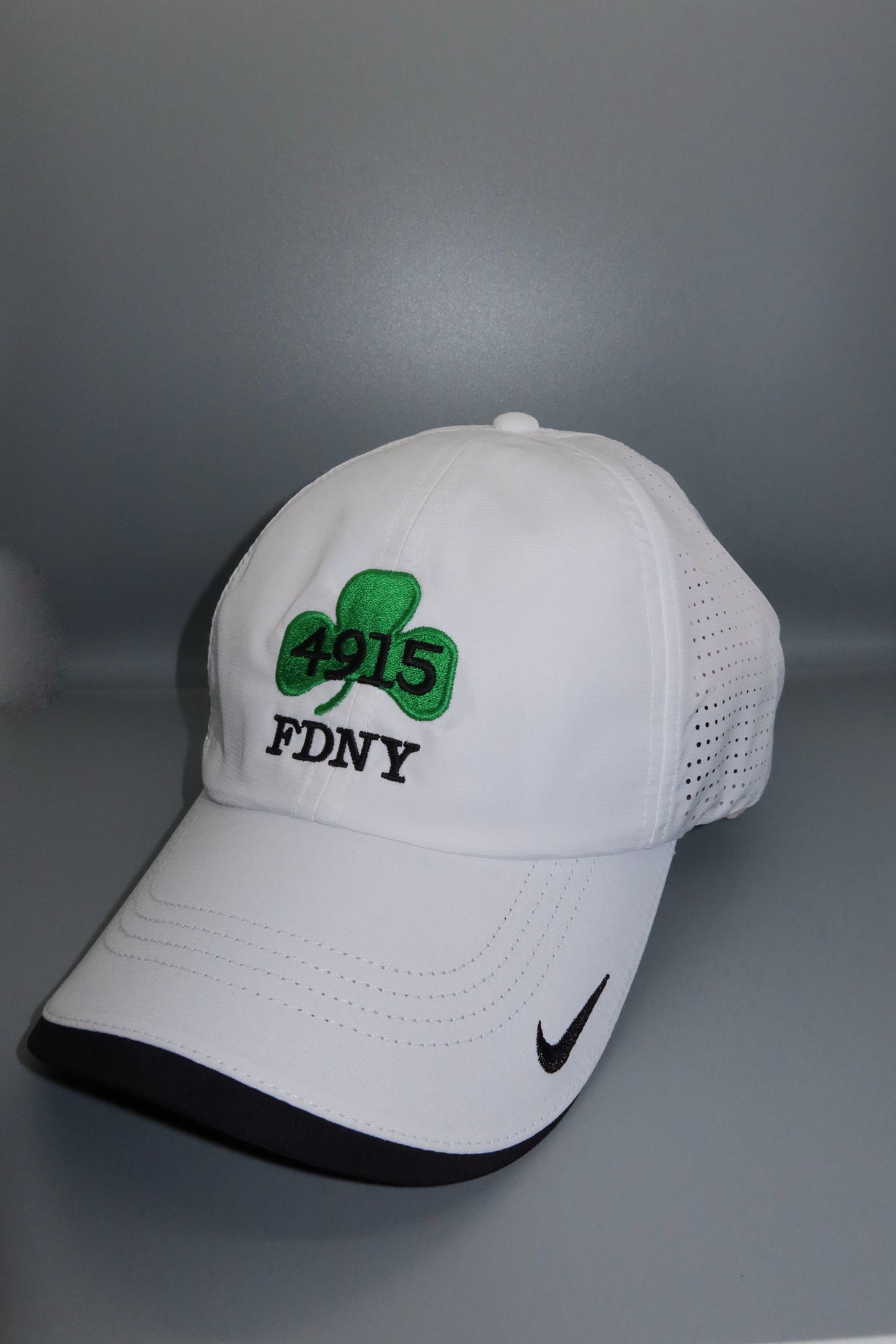 White Shamrock Hat