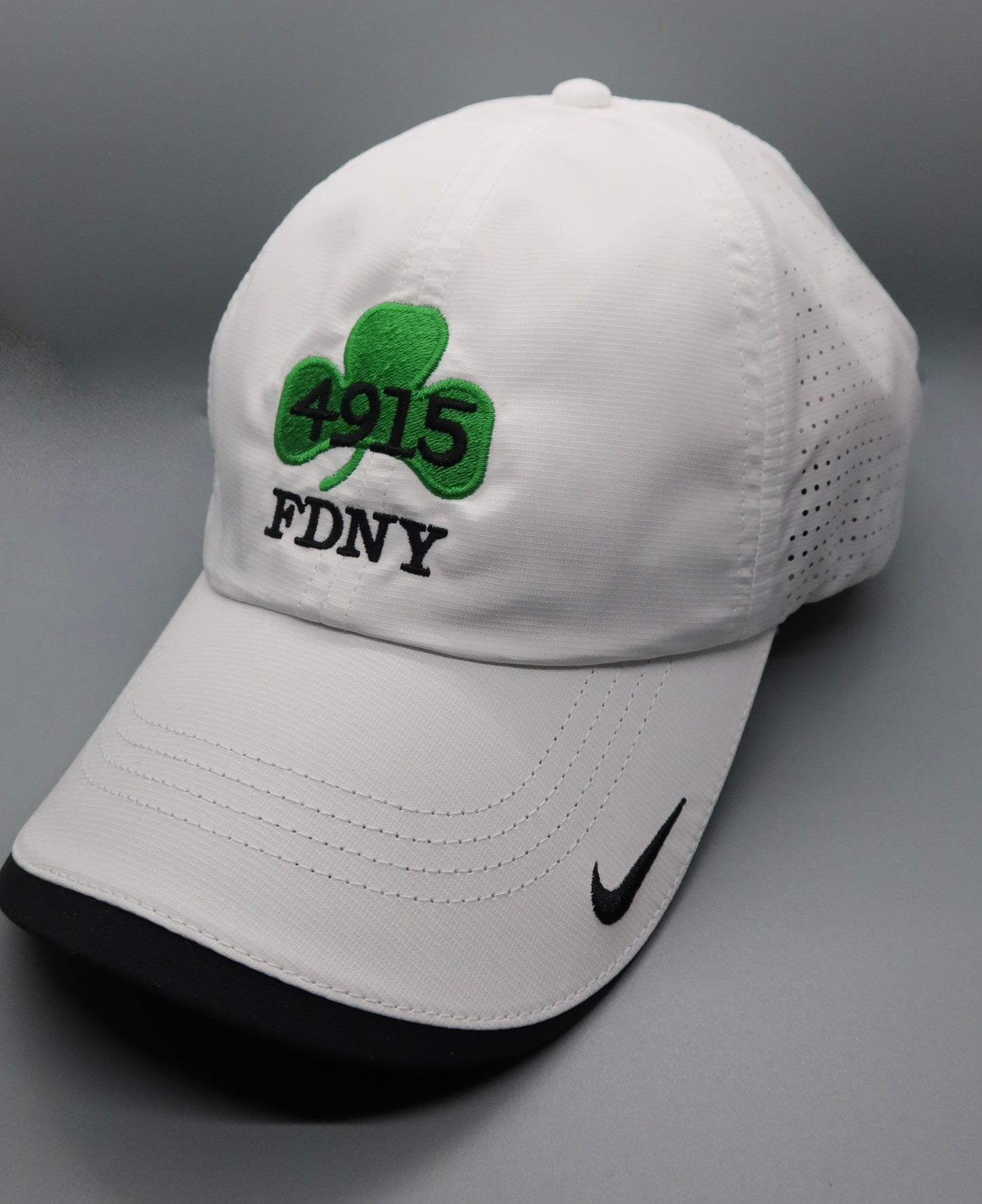 White Shamrock Hat