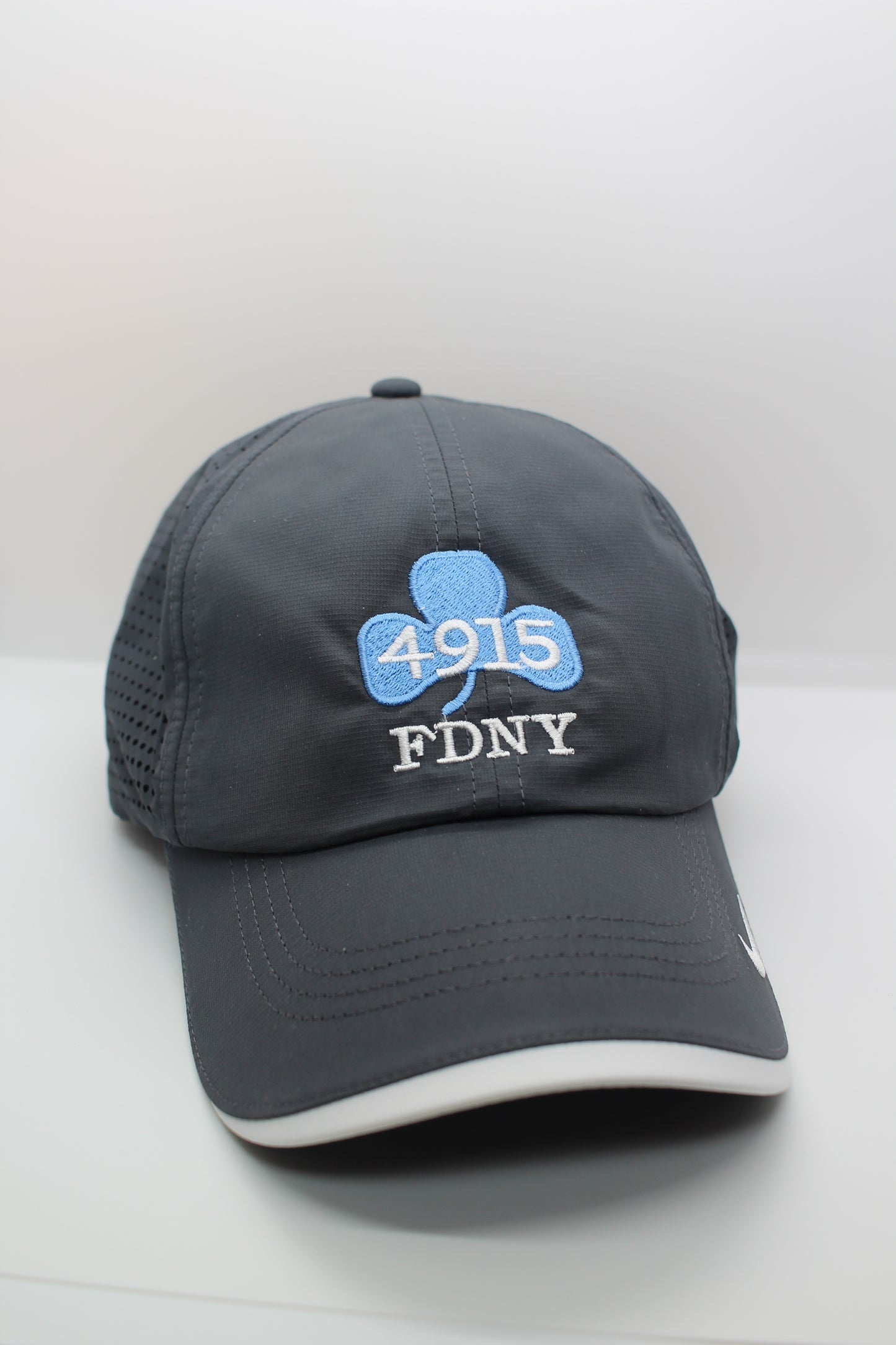 Gray Shamrock Hat