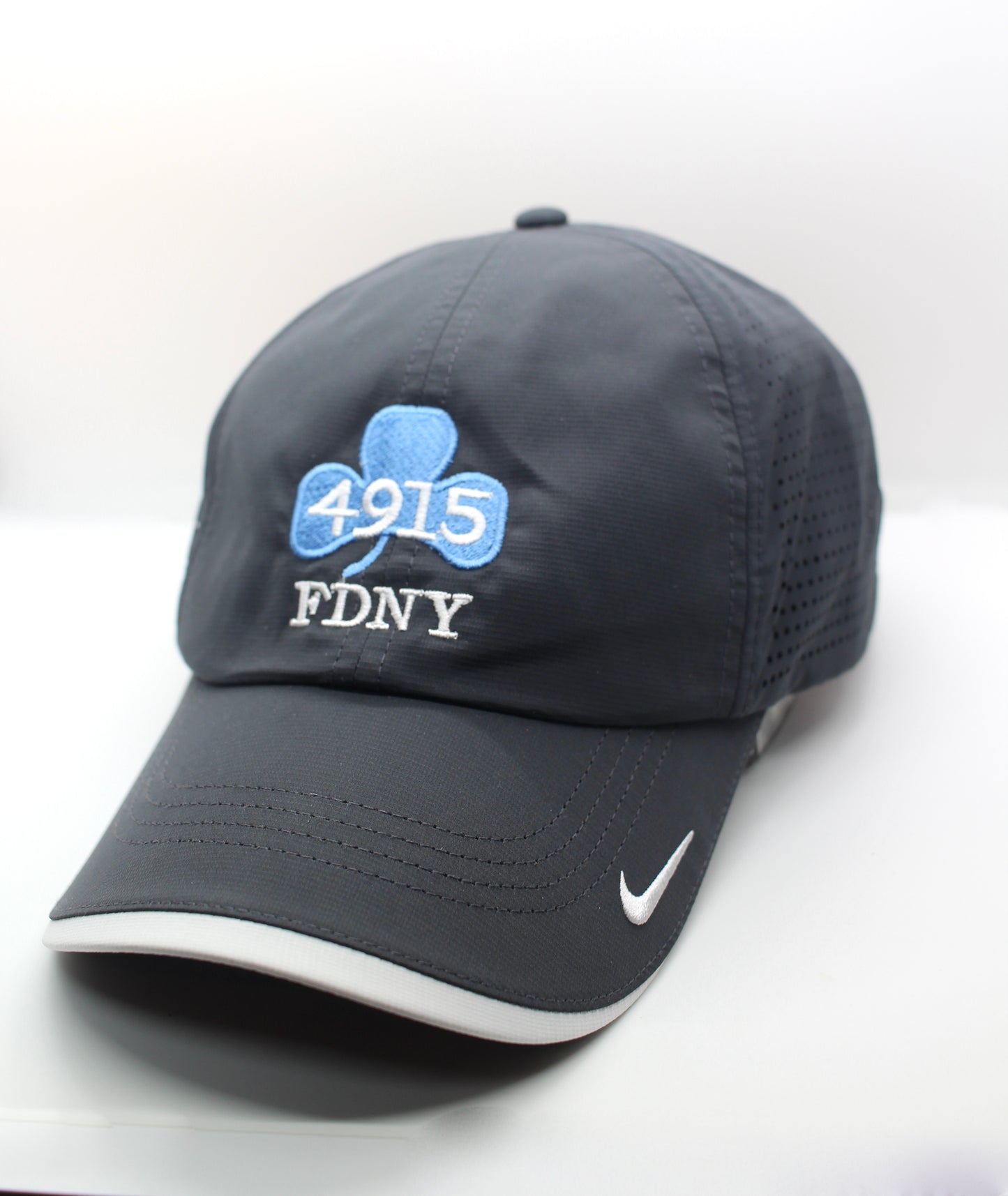 Gray Shamrock Hat